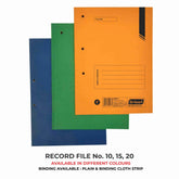 Record file ( Tag File ) - Thin (Plain & Binding Cloth Strip)